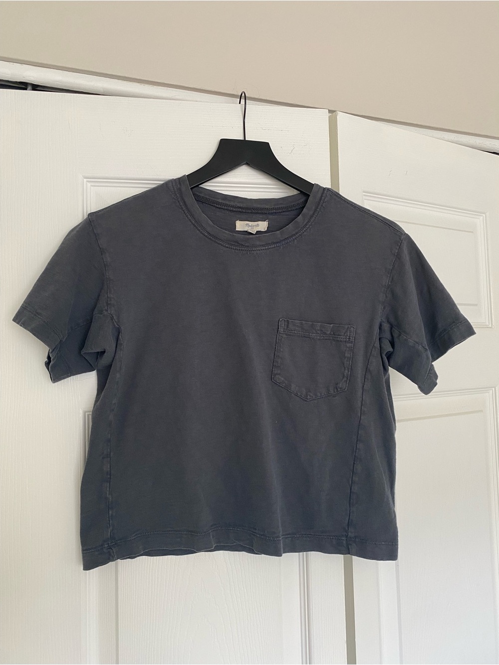 Madewell Gray Crewneck Tee